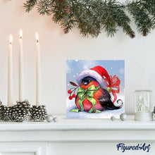 Cargar imagen en el visor de la galería, Punto De Cruz Diamante - Punto De Cruz Diamante - Pájaro De La Navidad - Figuredart - Mascotas Navidad Punto De Cruz Diamante Animales