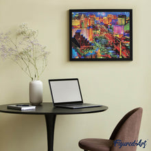 Cargar imagen en el visor de la galería, Diamond Painting - Vista de Las Vegas