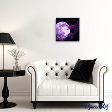 Cargar imagen en el visor de la galería, Punto De Cruz Diamante - Punto De Cruz Diamante - Luna Llena Y Flores - Figuredart - Flores Paisajes Punto De Cruz Diamante Paisajes
