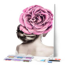 Cargar imagen en el visor de la galería, Diamond Painting - Moño de Flores