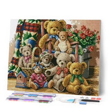 Cargar imagen en el visor de la galería, Diamond Painting - Osos de peluche