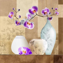 Cargar imagen en el visor de la galería, Punto De Cruz Diamante - Punto De Cruz Diamante - Jarrones Y Flores - Figuredart - Flores Punto De Cruz Diamante Flores