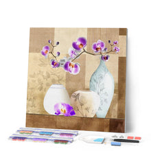 Cargar imagen en el visor de la galería, Punto De Cruz Diamante - Punto De Cruz Diamante - Jarrones Y Flores - Figuredart - Flores Punto De Cruz Diamante Flores
