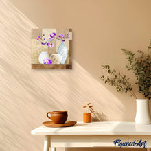 Cargar imagen en el visor de la galería, Punto De Cruz Diamante - Punto De Cruz Diamante - Jarrones Y Flores - Figuredart - Flores Punto De Cruz Diamante Flores