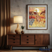 Cargar imagen en el visor de la galería, Diamond Painting - Jirafas y cebras
