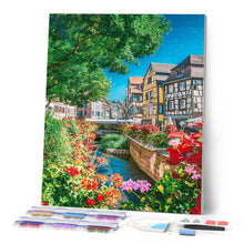 Cargar imagen en el visor de la galería, Diamond Painting - Pequeño pueblo tranquilo