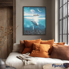 Cargar imagen en el visor de la galería, Diamond Painting - Ciudad bajo el mar