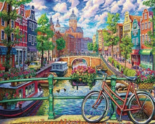 Cargar imagen en el visor de la galería, Diamond Painting - En bici por la ciudad