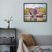 Cargar imagen en el visor de la galería, Diamond Painting - Vista de Amsterdam
