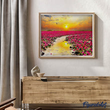 Cargar imagen en el visor de la galería, Punto De Cruz Diamante - Punto De Cruz Diamante - Lirios De Agua - Figuredart - Paisajes Punto De Cruz Diamante Paisajes