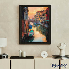 Cargar imagen en el visor de la galería, Diamond Painting - Canal tranquilo