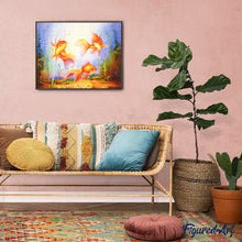 Cargar imagen en el visor de la galería, Diamond Painting - Peces rojos