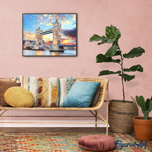 Cargar imagen en el visor de la galería, Diamond Painting - Vista del puente de Londres
