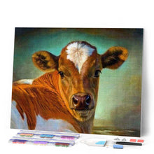 Cargar imagen en el visor de la galería, Punto De Cruz Diamante - Punto De Cruz Diamante - Vaca - Figuredart - Mascotas Punto De Cruz Diamante Animales Vacas
