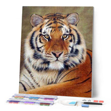 Cargar imagen en el visor de la galería, Punto De Cruz Diamante - Punto De Cruz Diamante - Ojo De Tigre - Figuredart - Mascotas Punto De Cruz Diamante Animales Tigres