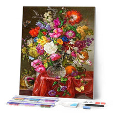 Cargar imagen en el visor de la galería, Punto De Cruz Diamante - Punto De Cruz Diamante - Gran Ramo De Flores - Figuredart - Flores Punto De Cruz Diamante Flores