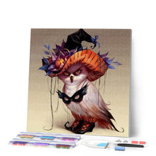 Cargar imagen en el visor de la galería, Punto De Cruz Diamante - Punto De Cruz Diamante - El Pájaro De Sombrero - Figuredart - Mascotas Punto De Cruz Diamante Animales Pájaros