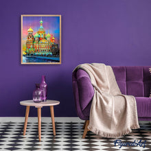 Cargar imagen en el visor de la galería, Punto De Cruz Diamante - Punto De Cruz Diamante - Moscú Kremlin - Figuredart - Ciudad Punto De Cruz Diamante Ciudades
