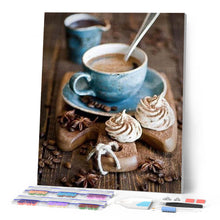 Cargar imagen en el visor de la galería, Punto De Cruz Diamante - Punto De Cruz Diamante - Café - Figuredart - Cocina Punto De Cruz Diamante Cocina