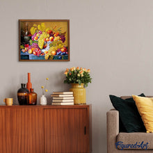 Cargar imagen en el visor de la galería, Punto De Cruz Diamante - Punto De Cruz Diamante - Cesta De Frutas - Figuredart - Flores Punto De Cruz Diamante Flores