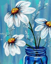 Cargar imagen en el visor de la galería, Punto De Cruz Diamante - Punto De Cruz Diamante - Florero - Figuredart - Flores Punto De Cruz Diamante Flores