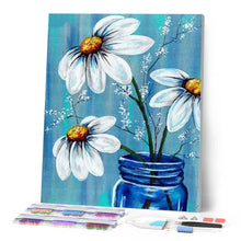 Cargar imagen en el visor de la galería, Punto De Cruz Diamante - Punto De Cruz Diamante - Florero - Figuredart - Flores Punto De Cruz Diamante Flores