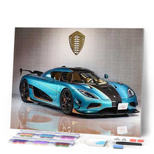 Cargar imagen en el visor de la galería, Punto De Cruz Diamante - Punto De Cruz Diamante - Sports Car - Figuredart - Automóviles Y Motocicletas Otros Punto De Cruz Diamante Otros