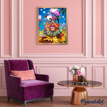 Cargar imagen en el visor de la galería, Punto De Cruz Diamante - Punto De Cruz Diamante - Casa De Girasoles - Figuredart - Castillos Flores Punto De Cruz Diamante Flores