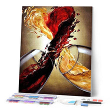 Cargar imagen en el visor de la galería, Punto De Cruz Diamante - Punto De Cruz Diamante - Mezcla De Vino - Figuredart - Cocina Punto De Cruz Diamante Cocina