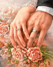 Cargar imagen en el visor de la galería, Punto De Cruz Diamante - Punto De Cruz Diamante - El Matrimonio Por La Vida - Figuredart - Punto De Cruz Diamante Romanticismo Romántico