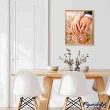 Cargar imagen en el visor de la galería, Punto De Cruz Diamante - Punto De Cruz Diamante - El Matrimonio Por La Vida - Figuredart - Punto De Cruz Diamante Romanticismo Romántico