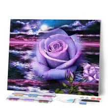 Cargar imagen en el visor de la galería, Punto De Cruz Diamante - Punto De Cruz Diamante - Rose Y Mar - Figuredart - Flores Punto De Cruz Diamante Flores