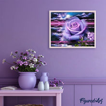 Cargar imagen en el visor de la galería, Punto De Cruz Diamante - Punto De Cruz Diamante - Rose Y Mar - Figuredart - Flores Punto De Cruz Diamante Flores