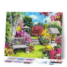 Cargar imagen en el visor de la galería, Punto De Cruz Diamante - Punto De Cruz Diamante - Niza Jardín - Figuredart - Paisajes Punto De Cruz Diamante Paisajes
