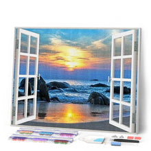 Cargar imagen en el visor de la galería, Punto De Cruz Diamante - Punto De Cruz Diamante - Vista Del Mar - Figuredart - Paisajes Punto De Cruz Diamante Paisajes