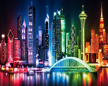 Cargar imagen en el visor de la galería, Punto De Cruz Diamante - Punto De Cruz Diamante - Ciudad De Asia - Figuredart - Ciudad Punto De Cruz Diamante Ciudades