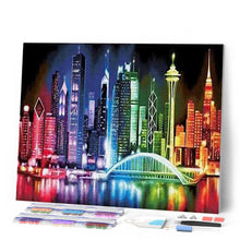 Cargar imagen en el visor de la galería, Punto De Cruz Diamante - Punto De Cruz Diamante - Ciudad De Asia - Figuredart - Ciudad Punto De Cruz Diamante Ciudades