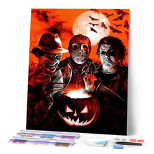 Cargar imagen en el visor de la galería, Punto De Cruz Diamante - Punto De Cruz Diamante - Caracteres De Halloween - Figuredart - Halloween Otros Punto De Cruz Diamante Otros