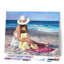Cargar imagen en el visor de la galería, Punto De Cruz Diamante - Punto De Cruz Diamante - Playa De La Familia - Figuredart - Paisajes Punto De Cruz Diamante Paisajes