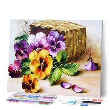 Cargar imagen en el visor de la galería, Punto De Cruz Diamante - Punto De Cruz Diamante - Pétalos De La Flor - Figuredart - Flores Punto De Cruz Diamante Flores