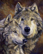 Cargar imagen en el visor de la galería, Punto De Cruz Diamante - Punto De Cruz Diamante - Lobos Caras - Figuredart - Conejos Lobos Mascotas Punto De Cruz Diamante Animales