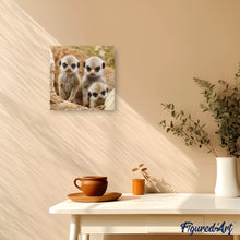 Cargar imagen en el visor de la galería, Punto De Cruz Diamante - Punto De Cruz Diamante - Pequeño Mono Exótico - Figuredart - Mascotas Monos Punto De Cruz Diamante Animales
