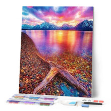 Cargar imagen en el visor de la galería, Punto De Cruz Diamante - Punto De Cruz Diamante - Por El Lago - Figuredart - Paisajes Punto De Cruz Diamante Paisajes