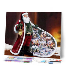Cargar imagen en el visor de la galería, Punto De Cruz Diamante - Punto De Cruz Diamante - Regalos De Santa - Figuredart - Navidad Punto De Cruz Diamante Religión