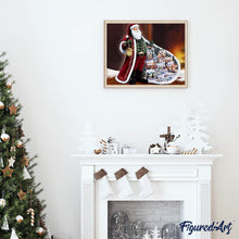 Cargar imagen en el visor de la galería, Punto De Cruz Diamante - Punto De Cruz Diamante - Regalos De Santa - Figuredart - Navidad Punto De Cruz Diamante Religión