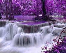Cargar imagen en el visor de la galería, Punto De Cruz Diamante - Punto De Cruz Diamante - Cascada - Figuredart - Paisajes Punto De Cruz Diamante Paisajes