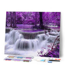Cargar imagen en el visor de la galería, Punto De Cruz Diamante - Punto De Cruz Diamante - Cascada - Figuredart - Paisajes Punto De Cruz Diamante Paisajes