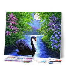 Cargar imagen en el visor de la galería, Punto De Cruz Diamante - Punto De Cruz Diamante - Cisne - Figuredart - Cisnes Mascotas Punto De Cruz Diamante Animales Pájaros