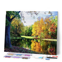 Cargar imagen en el visor de la galería, Punto De Cruz Diamante - Punto De Cruz Diamante - Lago 2 - Figuredart - Paisajes Punto De Cruz Diamante Paisajes