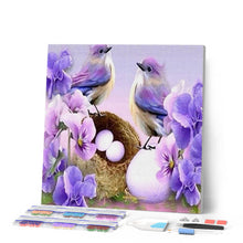 Cargar imagen en el visor de la galería, Punto De Cruz Diamante - Punto De Cruz Diamante - Aves Y Huevos - Figuredart - Mascotas Punto De Cruz Diamante Animales Pájaros